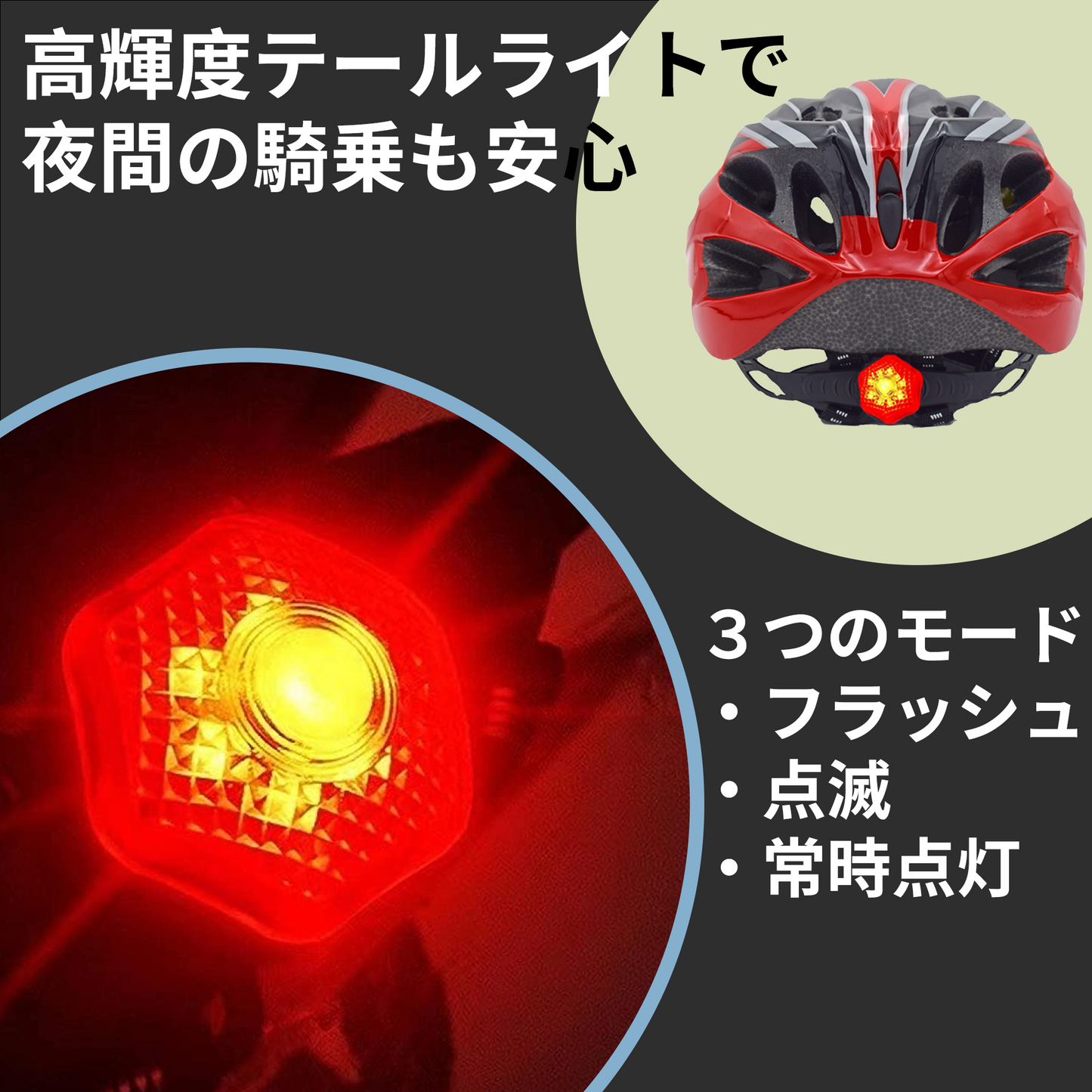 春夏ヘルメット - フリーサイズ、ブルー・ホワイト