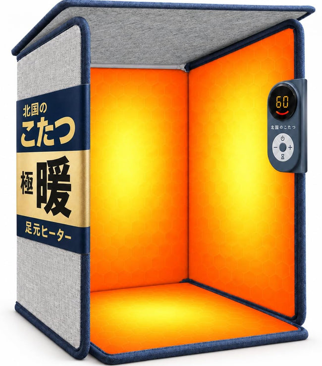 北国のこたつ｜5面式パネルヒーター
