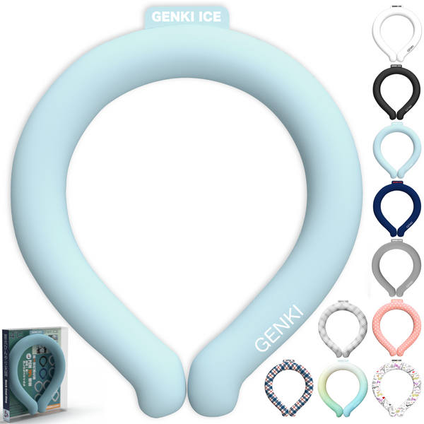 Genki Ice アイスネックリング 霞青(Blue) S/M/L