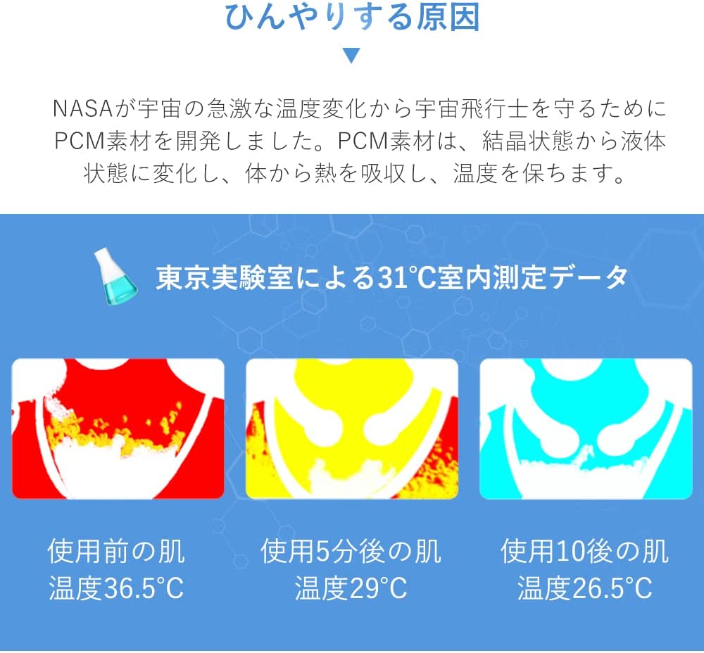 瞬間冷感][Genki Techno][2022新登場] 24℃凍結 クールリング クール